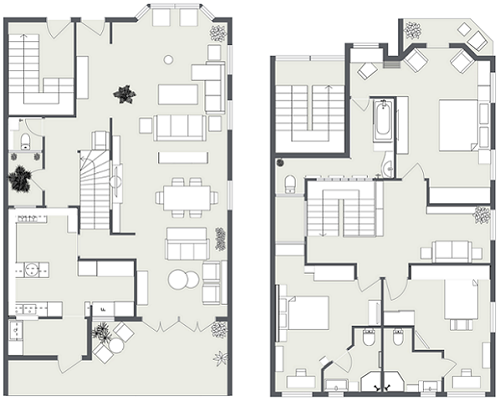 Residential home plan